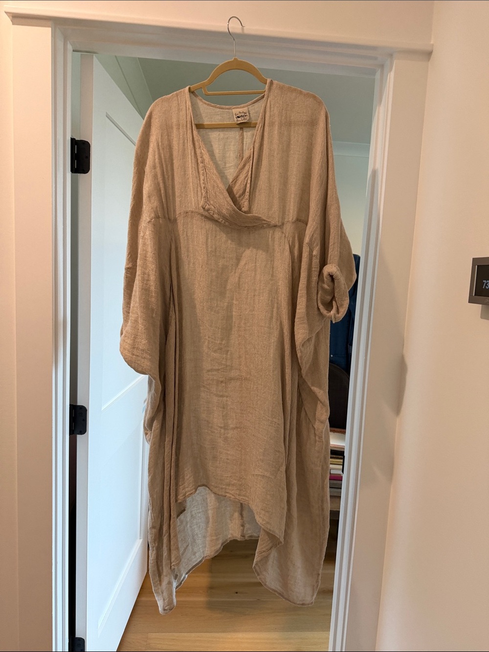 La Bottega di Brunella natural linen Dress